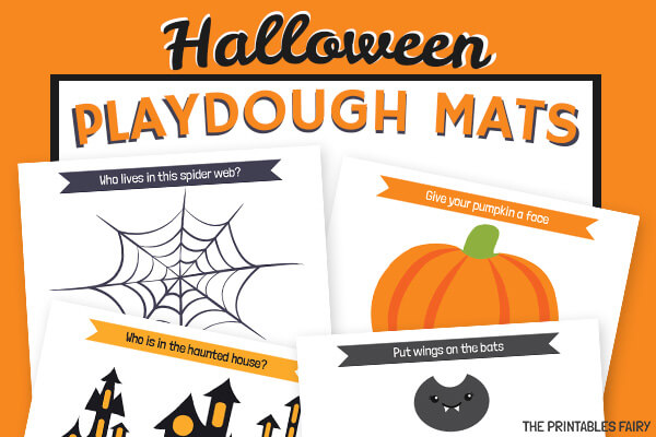  Halloween Playdough Mats Free Printable Printable Templates