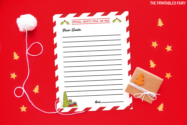 Empty Letter to Santa