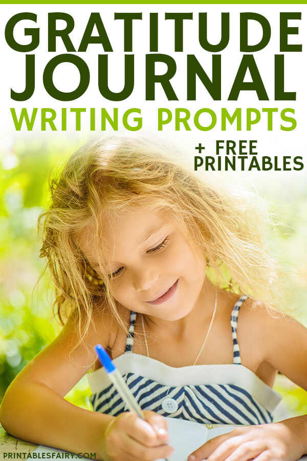 Free Printable Gratitude Journal For Kids - The Printables Fairy