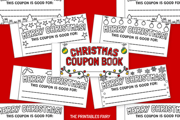 Coloring Christmas Coupons