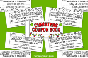 Free Printable Christmas Coupons - The Printables Fairy
