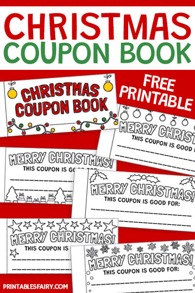Free Printable Christmas Coupons The Printables Fairy