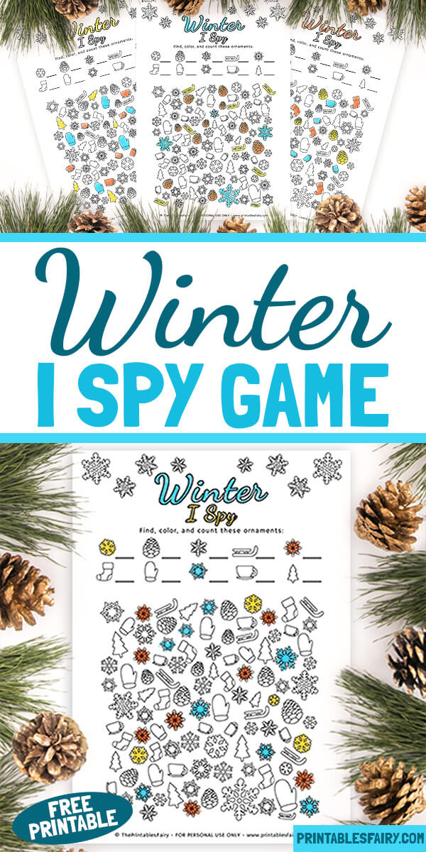 Winter I Spy Game