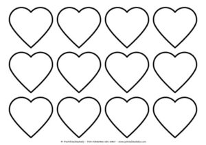 free printable heart templates the printables fairy