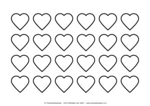free printable heart templates the printables fairy