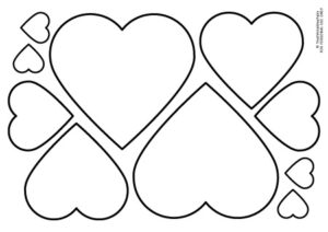 Multi-size heart templates
