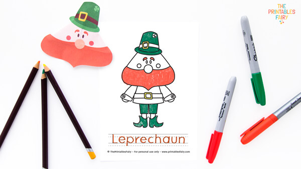 Leprechaun Coloring Page