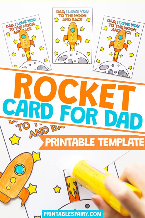 Father's Day Rocket Card