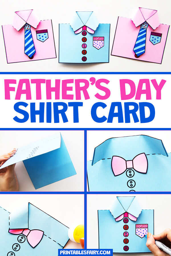 How to make a Father's Day Shirt Card