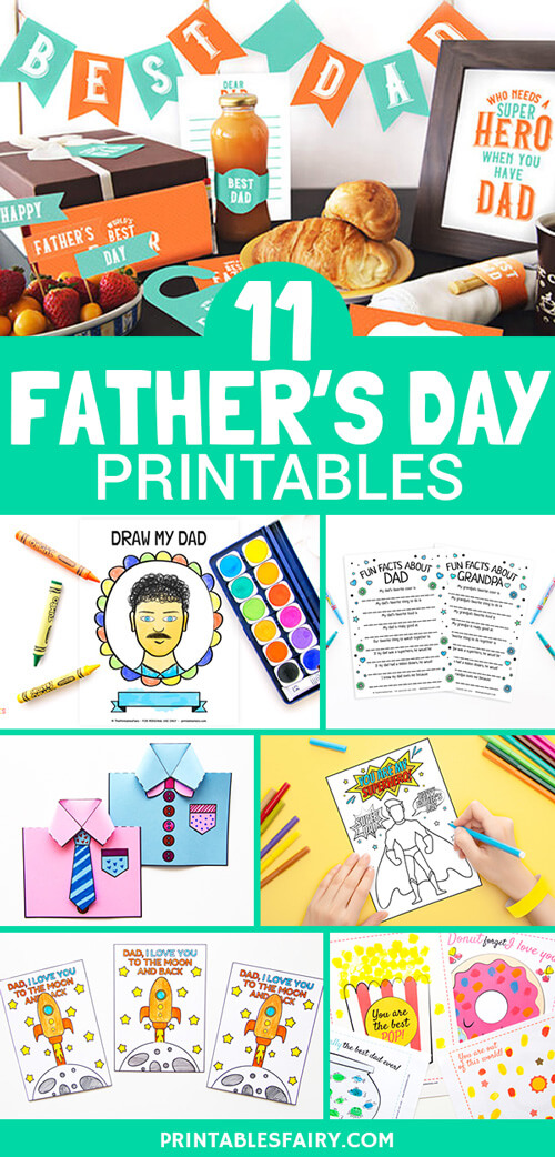 11 Father's Day Printables