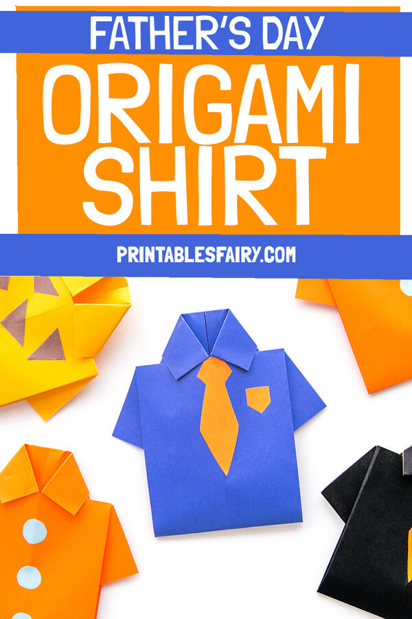 Father's Day Origami Shirt