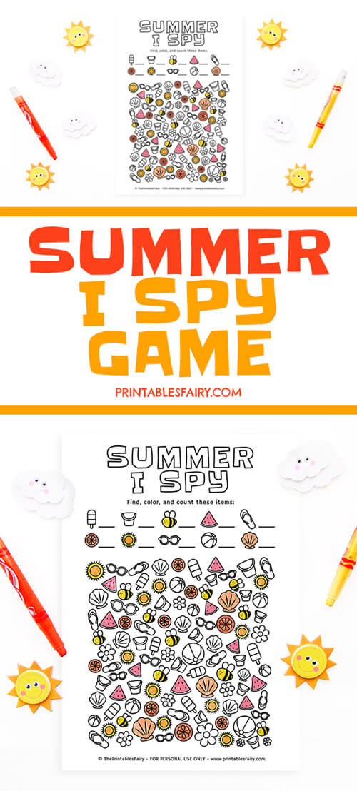 I Spy Summer Game