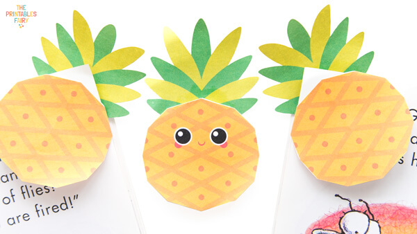 Pineapple Corner Bookmarks