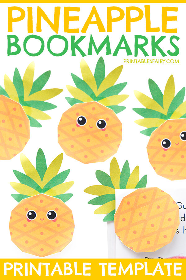 Pineapple Bookmarks