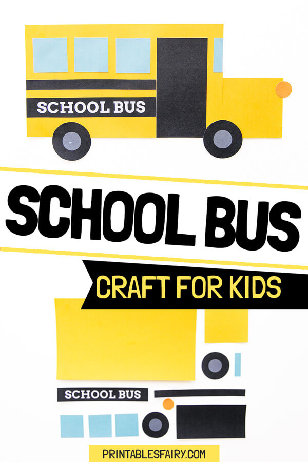 School Bus Craft for Kids