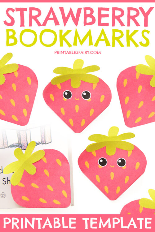 Strawberry Bookmarks