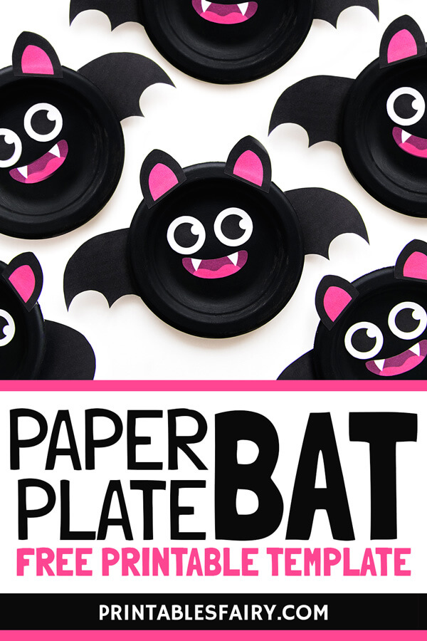 Bat Paper Plate