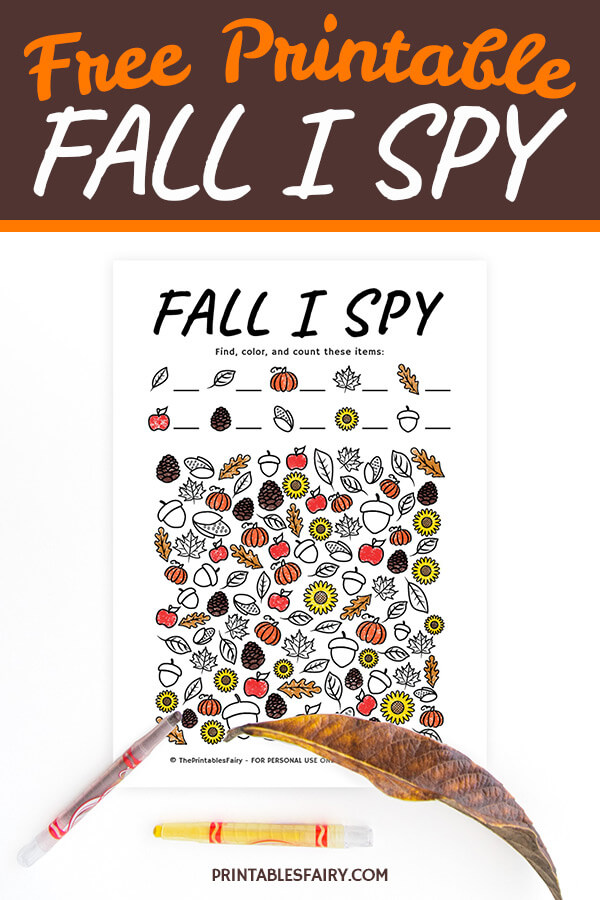 Free Printable Fall I Spy Game The Printables Fairy