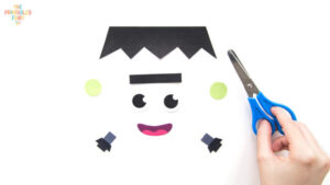 Frankenstein Paper Plate Craft - The Printables Fairy