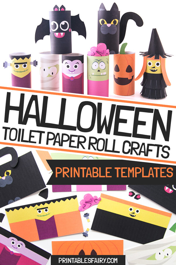 Halloween Toilet Paper Rolls Crafts