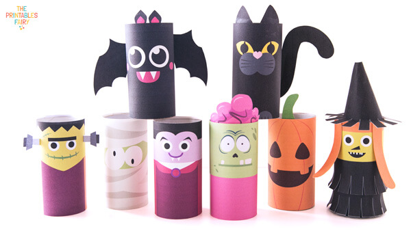 Halloween Toilet Paper Roll Crafts