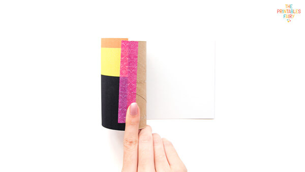 Secure template with tape