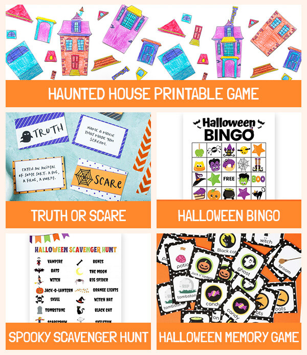 Halloween Printable Games