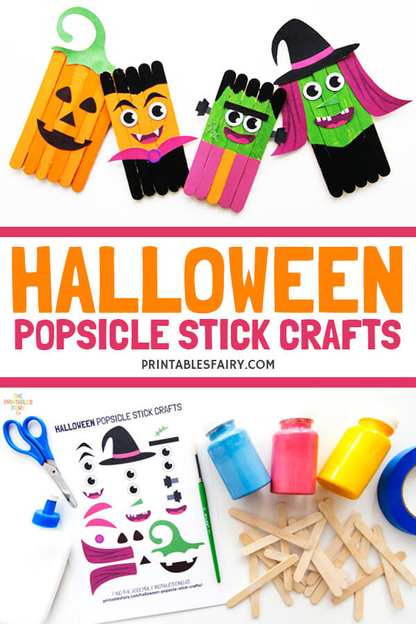 Halloween Popsicle Stick Crafts