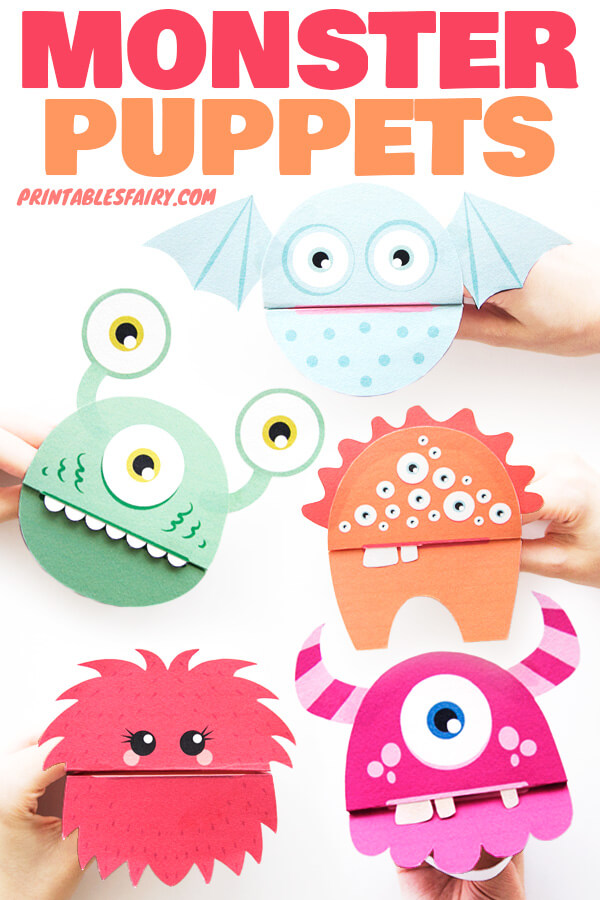 DIY Monster Puppets