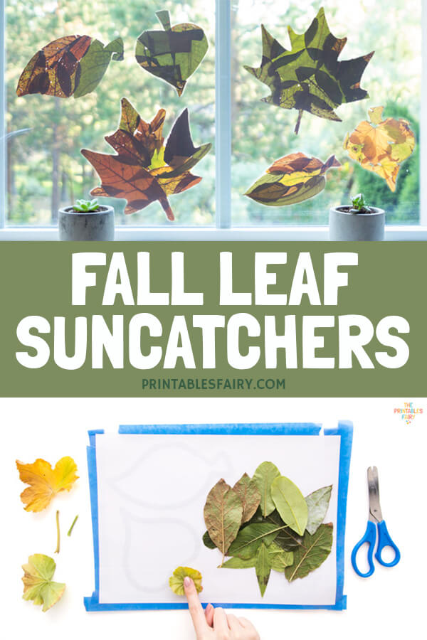 Fall Leaf Suncatchers