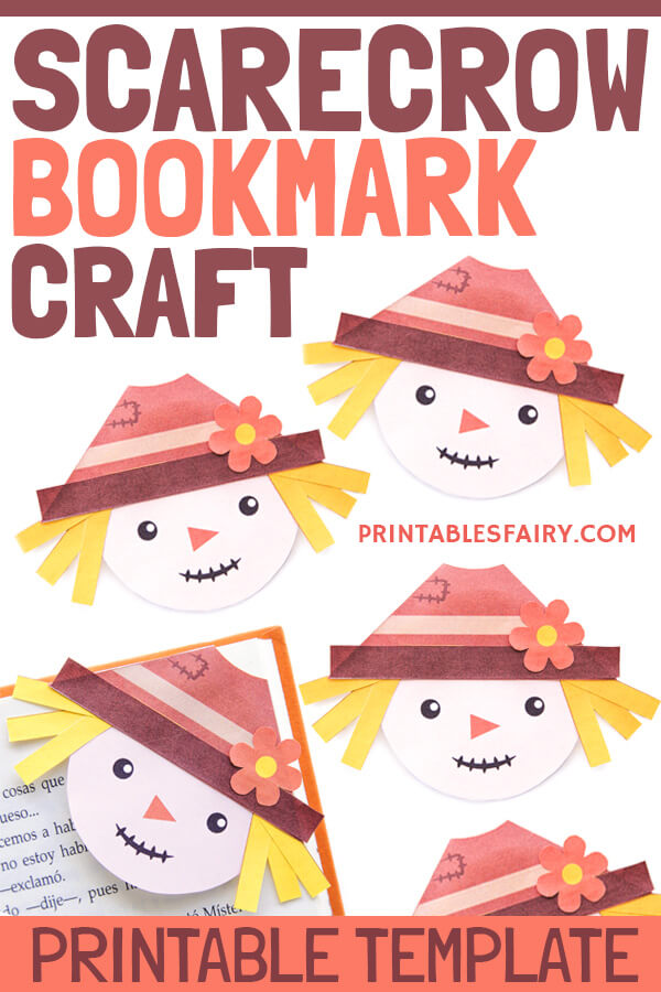 Scarecrow Bookmark Craft