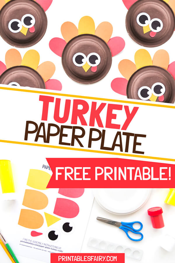 Turkey Paper Plate Craft