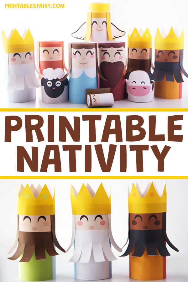 Toilet Paper Roll Nativity Craft – Thinking Kids Press