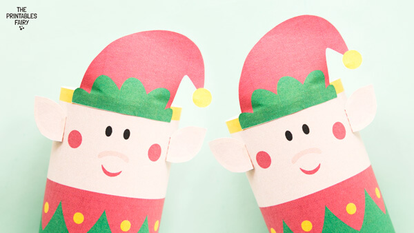 Elf Toilet Paper Roll Craft