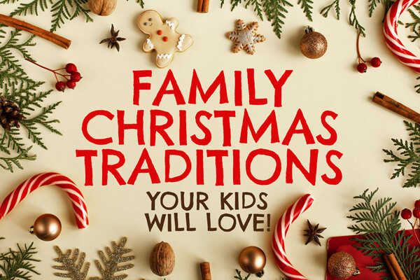 Family Christmas Traditions your kids will love!