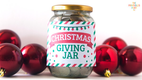 Christmas Giving Jar