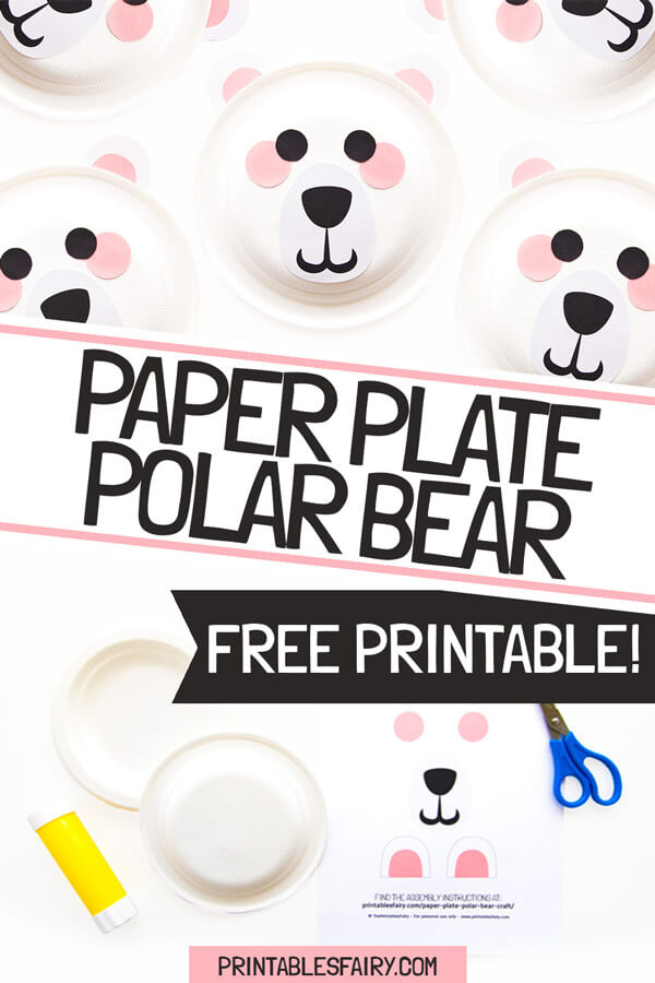 How to make a Paper Plate Polar Bear