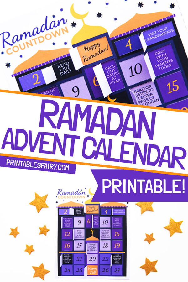 DIY Ramadan Advent Calendar