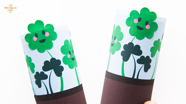 Lucky Clover Toilet Paper Roll