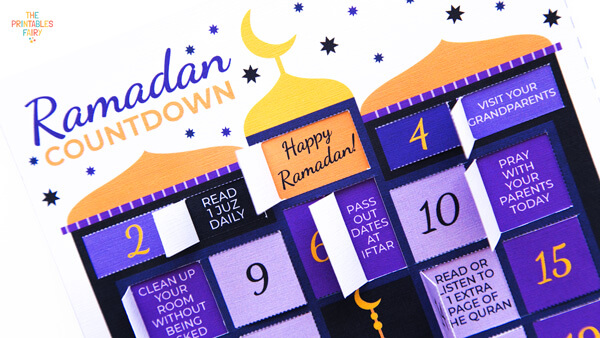 Masjid Advent Calendar Ramadan Box