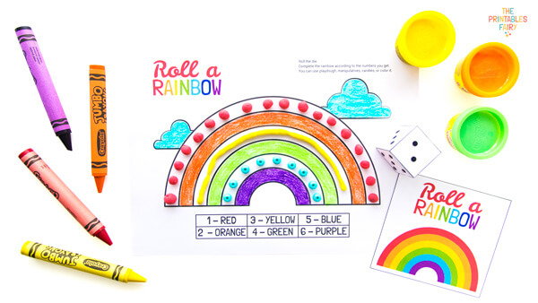 Roll a Rainbow Game