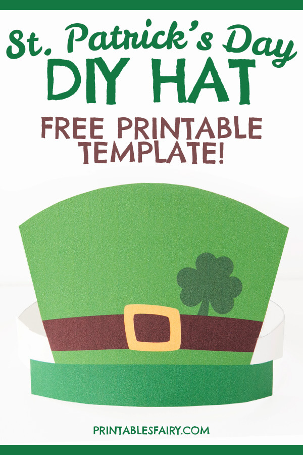 St patricks best sale day hat printable