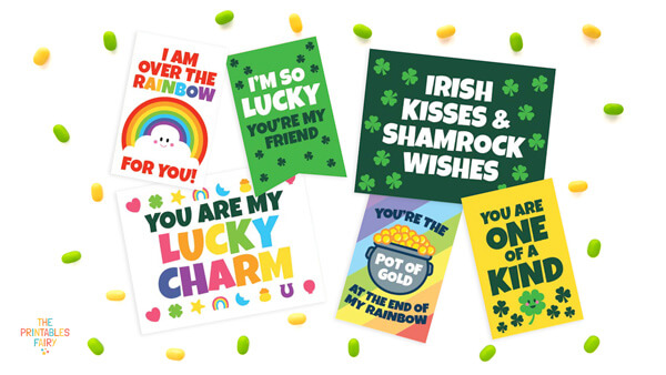 Printable St Patrick's Day Gift Tags, Friends are a Treasure Tag, Gree -  Sunshinetulipdesign