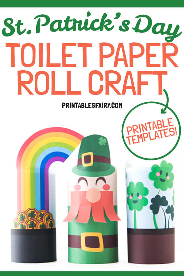 St. Patrick’s Day Toilet Paper Roll Craft 