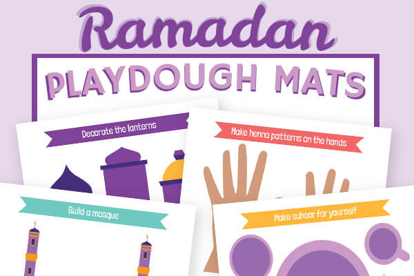 Ramadan Playdough Mats