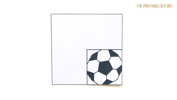 Football bookmark template