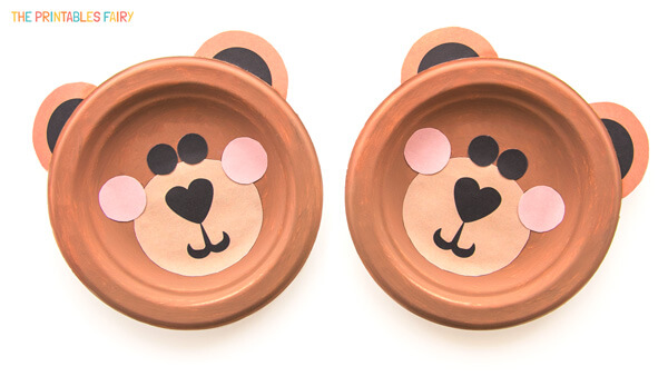 Bear Paper Plate Craft