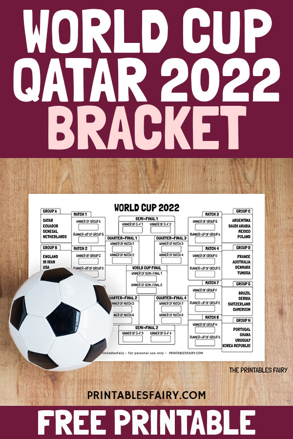 2022 World Cup Bracket Printable