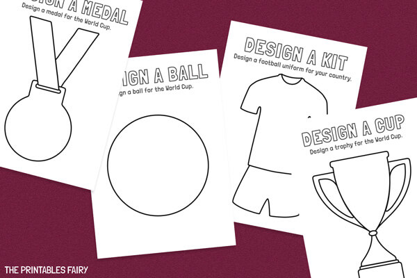 Football Design Activities For Kids