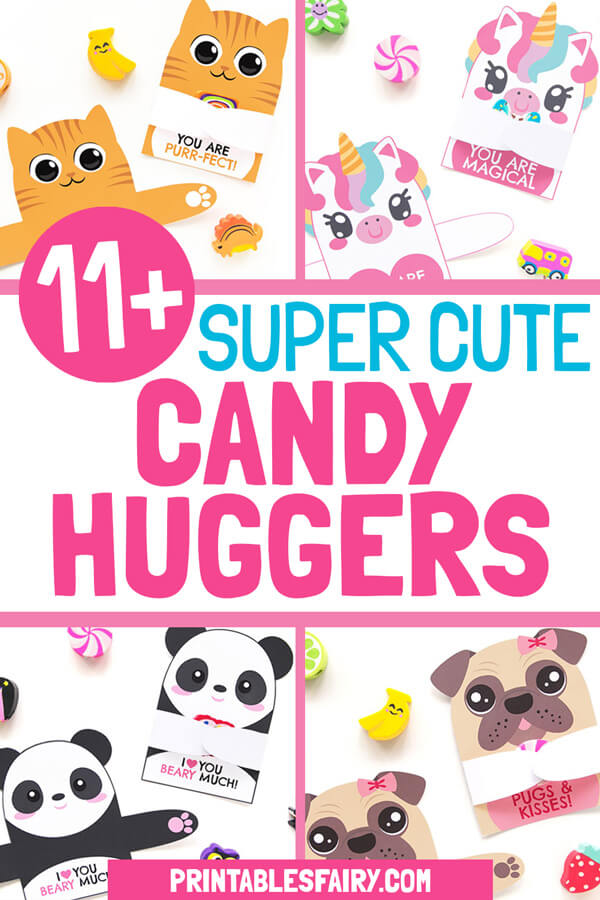 11+ Valentine's Candy Huggers